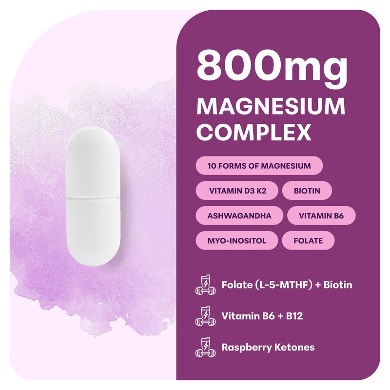 Magnesium Complex 20-in-1 for Women - Daily Wellness Support