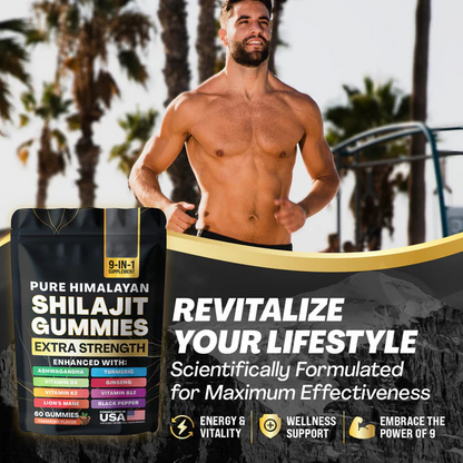 Multiple Wellness Shilajit 60 Gummies - Tamarind
