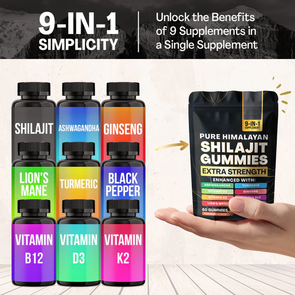 Multiple Wellness Shilajit 60 Gummies - Tamarind