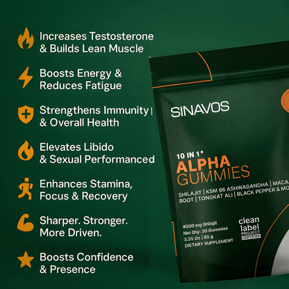 Sinavos™ | 10-In-1 Natural T-Support (SALE)