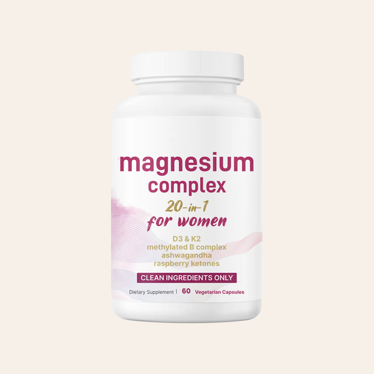 Magnesium Complex 20-in-1 for Women, 60 Vegetarian Capsules
